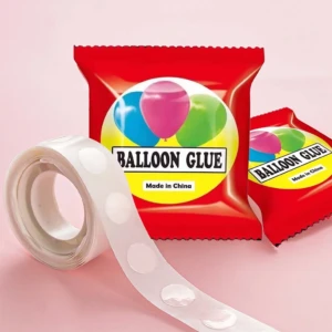 Easy Removable Balloon Double Glue Drops Dot Tape