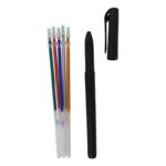 Glitter Gel Pen with 5 Pcs Refill Set