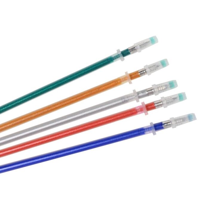 Glitter Gel Pen with 5 Pcs Refill Set