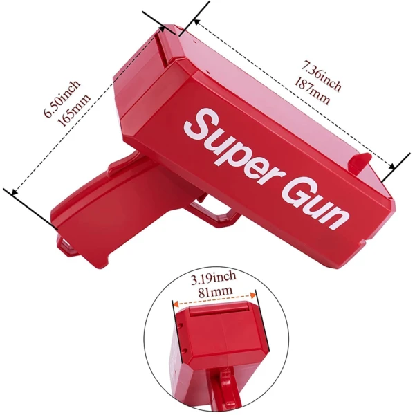 Party Decoration – Adults Cash Cannon Money Gun