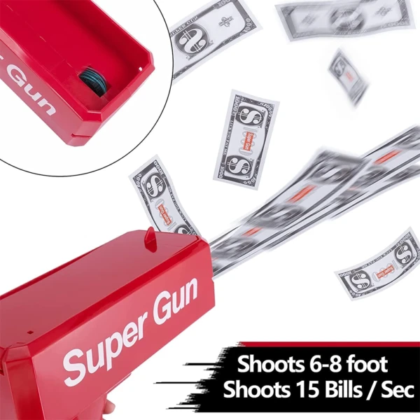 Party Decoration – Adults Cash Cannon Money Gun