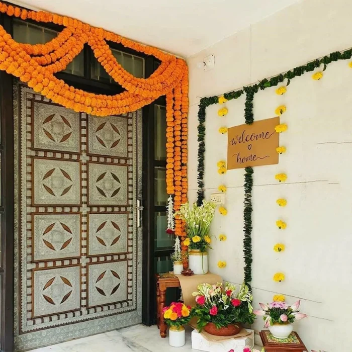 Party Decoration – Artificial Marigold Flowers
