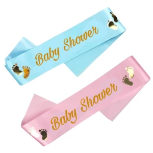 Party Decoration – Baby Shower Satin Sash