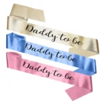 Party Decoration – Daddy to Be Satin Sash