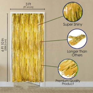 Party Decoration – Foil Fringe Curtain