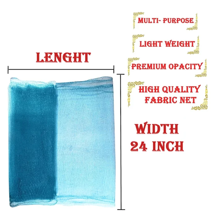 Party Decoration – Glitter Mesh Fabric Net