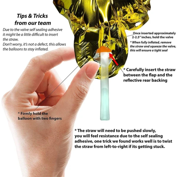 Party Decoration – Golden Alphabet Foil Balloons