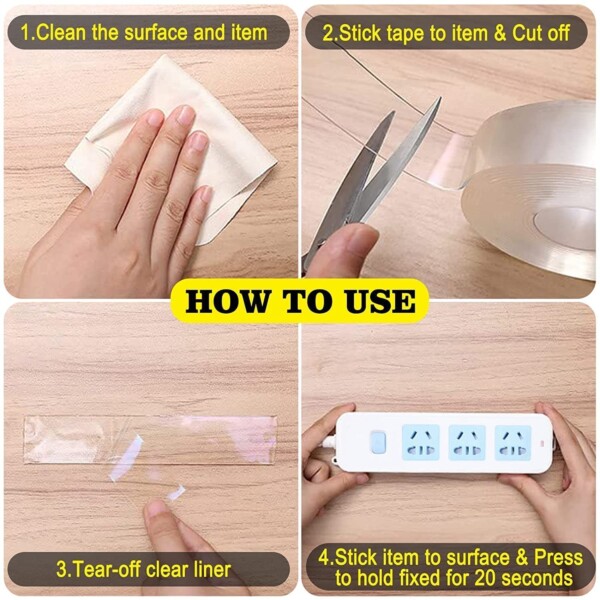 Party Decoration – Grip Double-Sided Tape