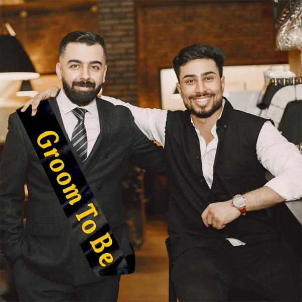 Party Decoration – Groom to Be Satin Sash