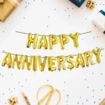 Party Decoration – Happy Anniversary Foil Balloon