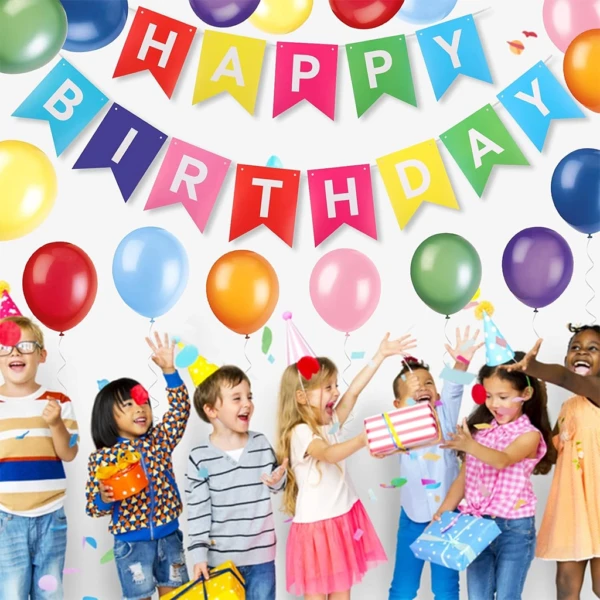 Party Decoration – Happy Birthday Banner