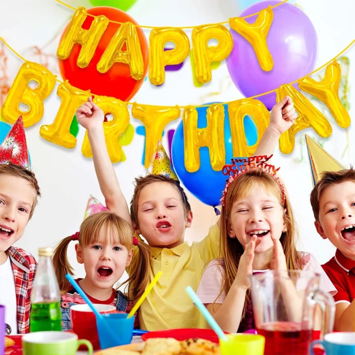 Party Decoration – Happy Birthday Foil Banner