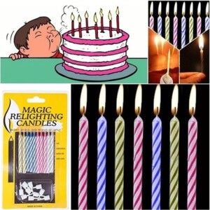 Party Decoration – Magic Relighting Candles