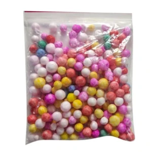 Party Decoration – Multicolor Thermocol Pom Pom Balls