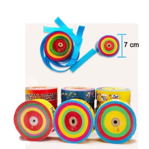 Party Decoration – Paper Multicolor Throwing Ribbon