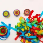 Party Decoration – Paper Multicolor Throwing Ribbon