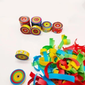 Party Decoration – Paper Multicolor Throwing Ribbon