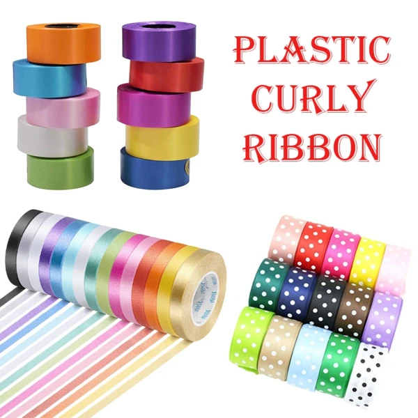 Party Decoration – Plastic Curly Ribbon