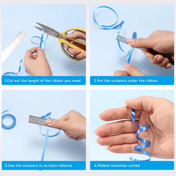 Party Decoration – Plastic Curly Ribbon
