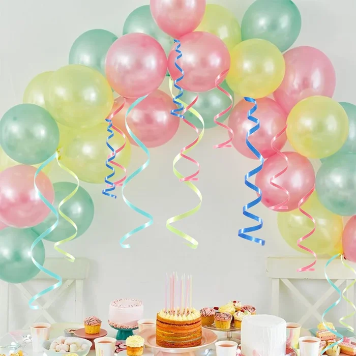 Party Decoration – Plastic Curly Ribbon
