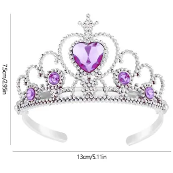 Party Decoration – Plastic Frozen Elsa Crown Headband Tiara