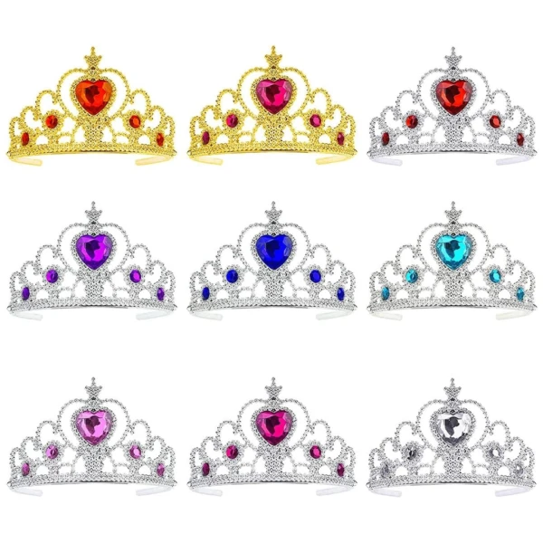 Party Decoration – Plastic Frozen Elsa Crown Headband Tiara