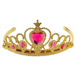 Golden with Pink Stone