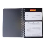 Vision Diary Single Line Spiral Notebook 160p