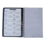 Vision Diary Single Line Spiral Notebook 160p