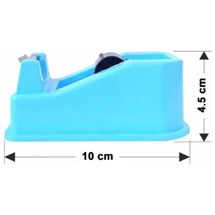 Mini Cello Tape Dispenser – Convenient and Durable for Easy Tape Application, Random Color, 1 pc (Mini - 0.5 inch Core) Stationery