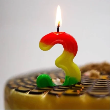 Party Decoration – Cake Number Candles - Decorative Cake Topper for Birthdays & Celebrations (Pack of 1) Decorations Items