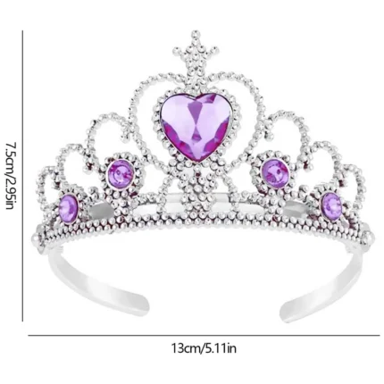 Party Decoration – Plastic Frozen Elsa Crown Headband Tiara
