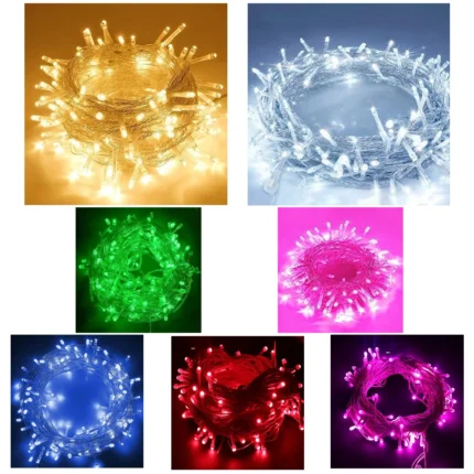 Party Decoration – Single-Color String Series LED Rice Lights
