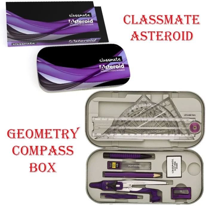 Classmate Asteroid Geometry Compass Box