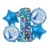 Blue with Print