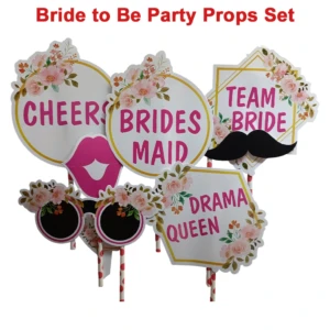 Party Decoration – Bride to Be Party Props Set