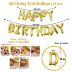 Party Decoration – Happy Birthday Jungle Theme Combo Decoration Set