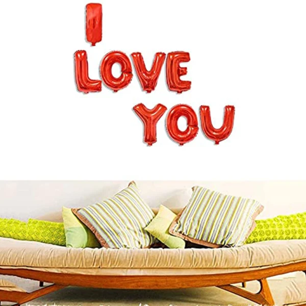 Party Decoration – I Love You Foil Balloon