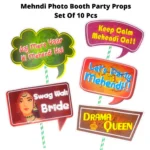 Party Decoration – Mehendi Ceremony Party Props Set