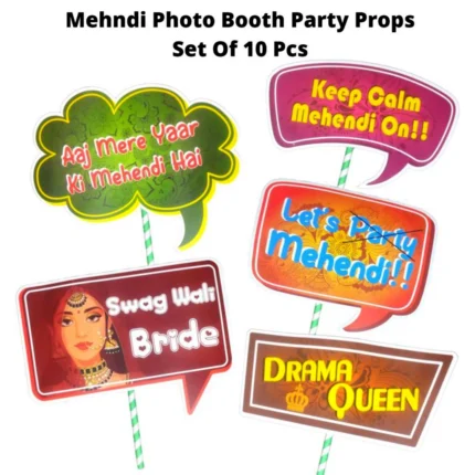 Party Decoration – Mehendi Ceremony Party Props Set