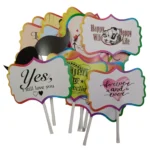 Party Decoration – Photo Props for Anniversary Sary Celebrations
