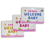 Party Decoration – Welcome Baby Foil Balloon