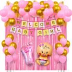 Party Decoration – Welcome Baby Girl Decoration Set