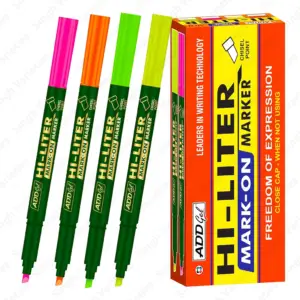 Add Gel Mark-On Hi-Liter Highlighter Marker Pen