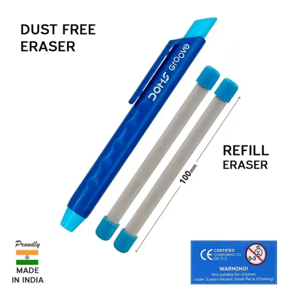 Doms Groove Retractable Eraser