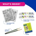 Pidilite Fevicryl DIY Art of India Kalamkari Art Kit
