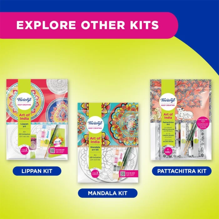 Pidilite Fevicryl DIY Art of India Kalamkari Art Kit