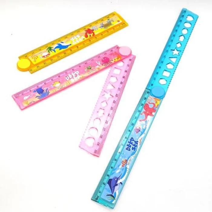 Plastic Folding Ruler Scale