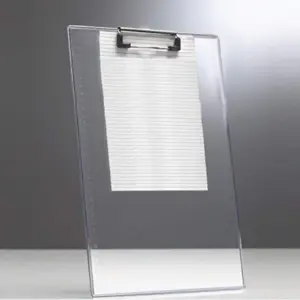 Transparent Unbreakable Clip Board
