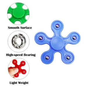 Plastic Fidget Spinner Toy for Kids
